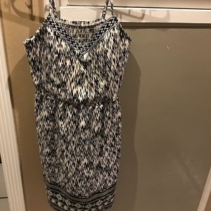 Three Pink Hearts Dress Women Size Medium